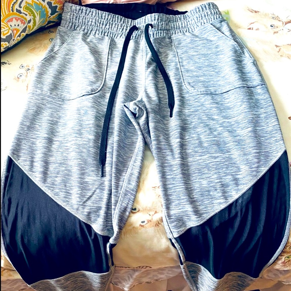Like New VS PINK Joggers with Sheer thighs